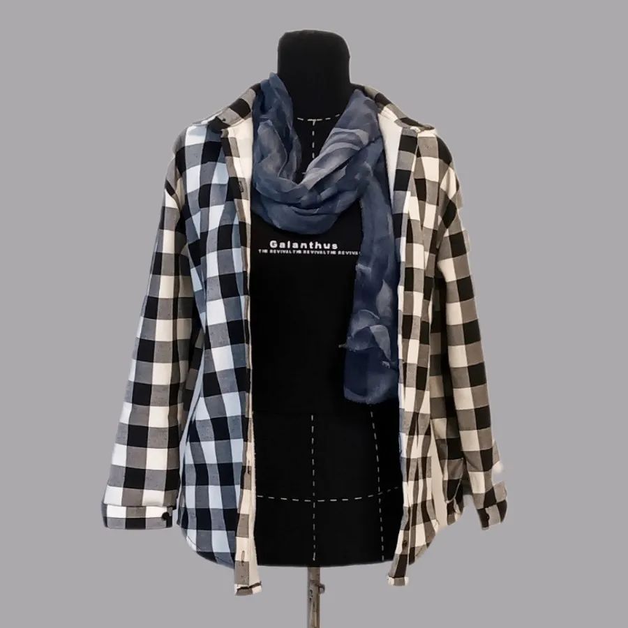 پیراهن چهارخونه