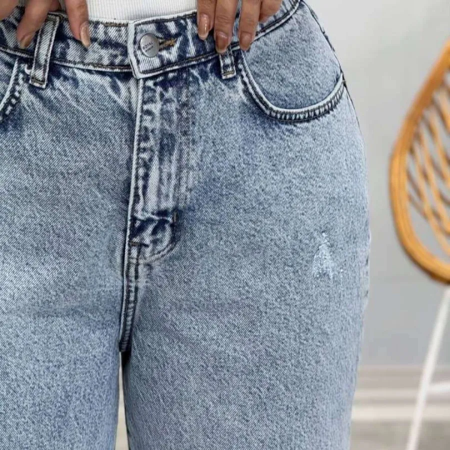 شلوار جین مام استایل