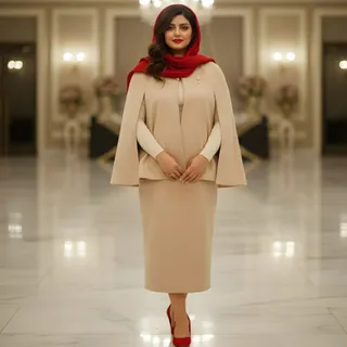 پالتو شنل دامن 40تا48