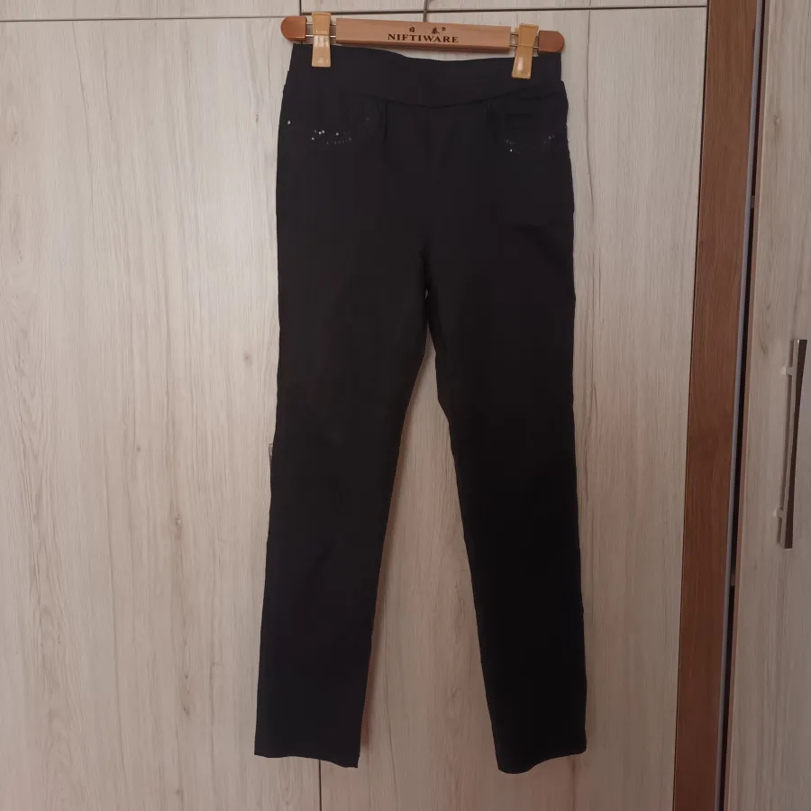 شلوار کتان مشکی