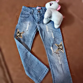 شلوار جین دخترانه نو ترک