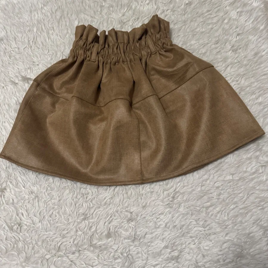 دامن برند قهوه ای S M
