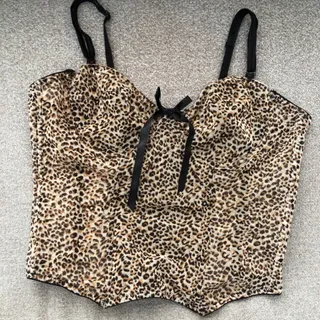 نیم تنه زنانه پلنگی