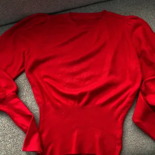 بلوز بافت قرمز