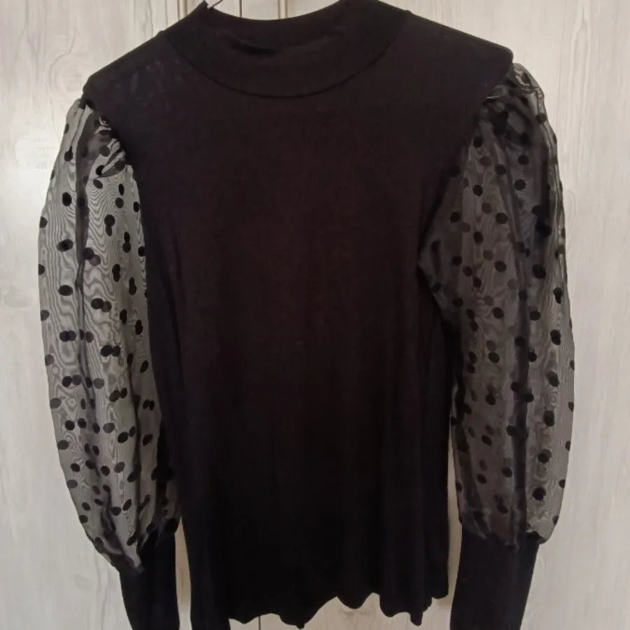 شومیز ترک آستین پفی