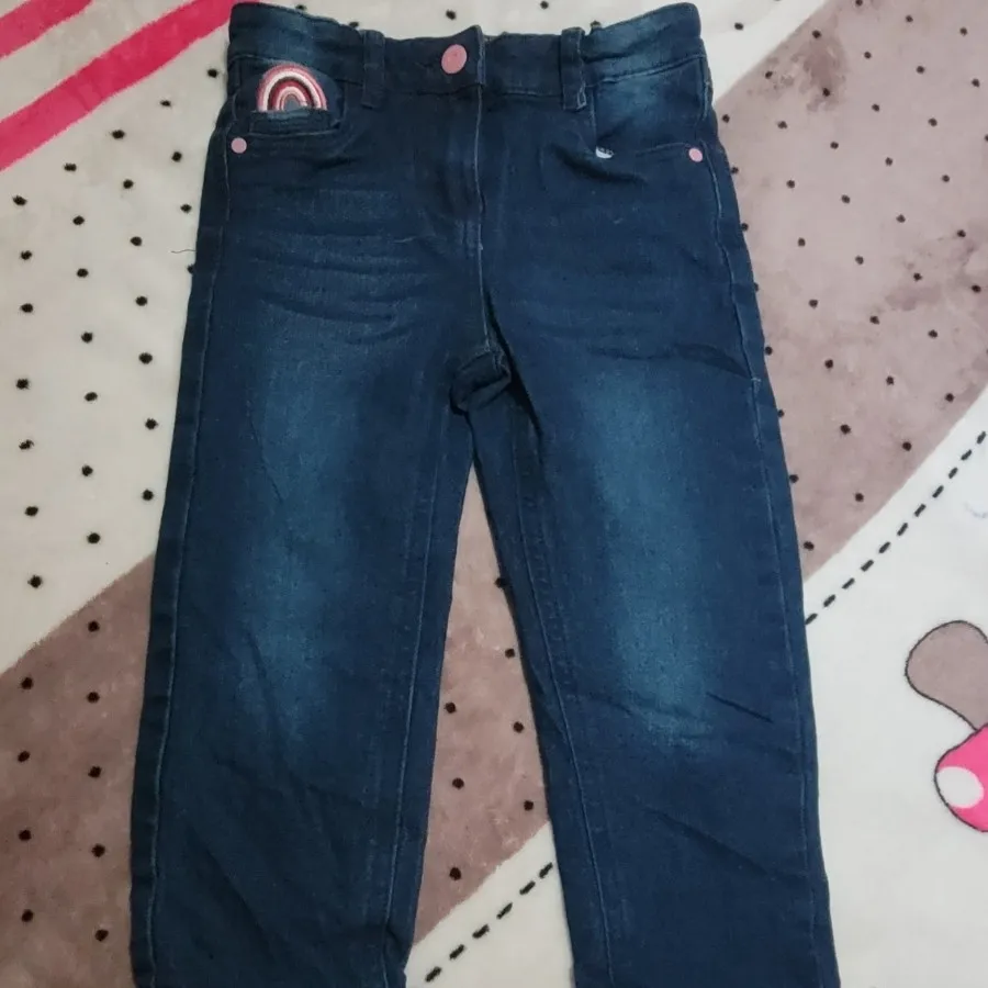 شلوار جین دولایه کودک