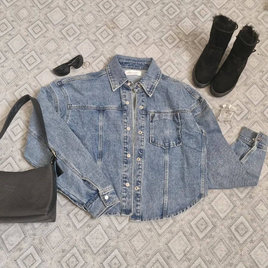 کت دنیم خارجی پینترستی?