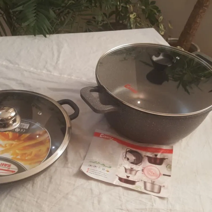 قابلمه و ماهی تابه