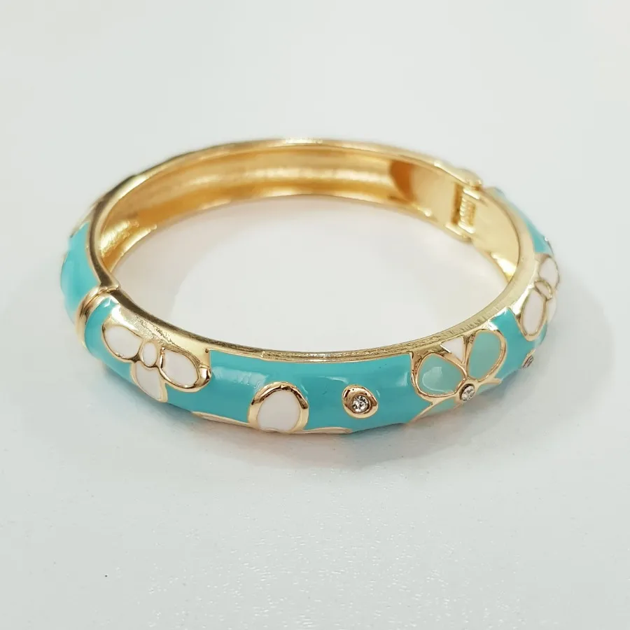 دستبند بنگل مینا کاری