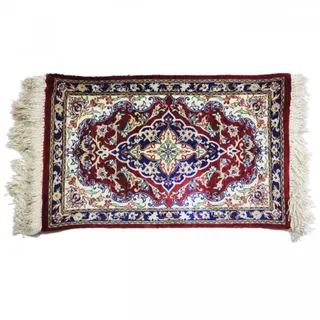 فرش ابریشم 28 در 44 سانتی