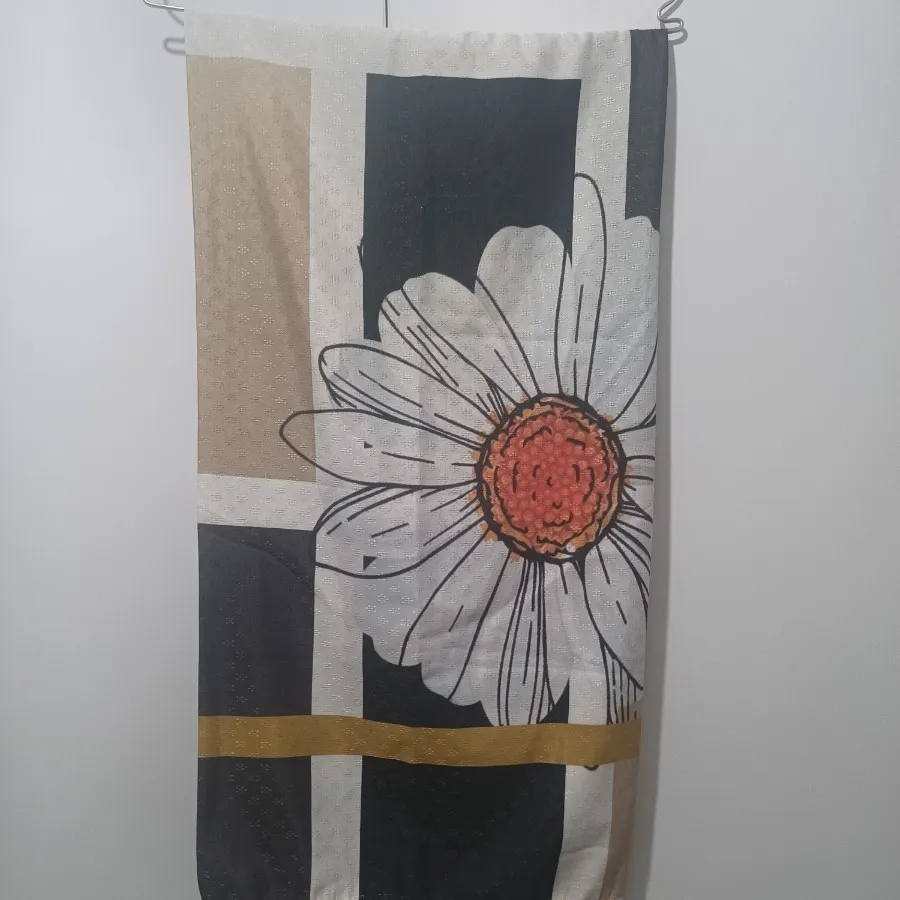 روسری گل درشت کاملا نو