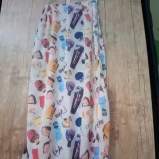 شال حریر ابعاد 190x70