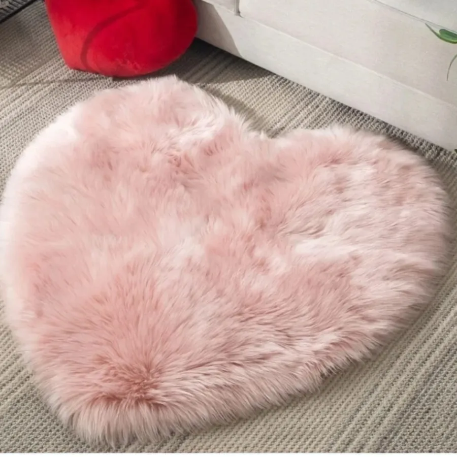 پادری خز قلب صورتی