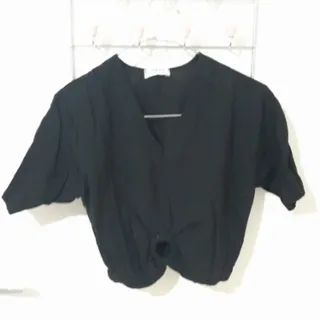 بلوز نیم تنه مشکی