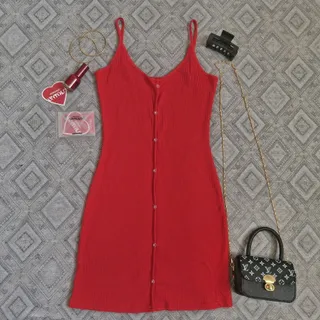 پیراهن کوتاه قرمز