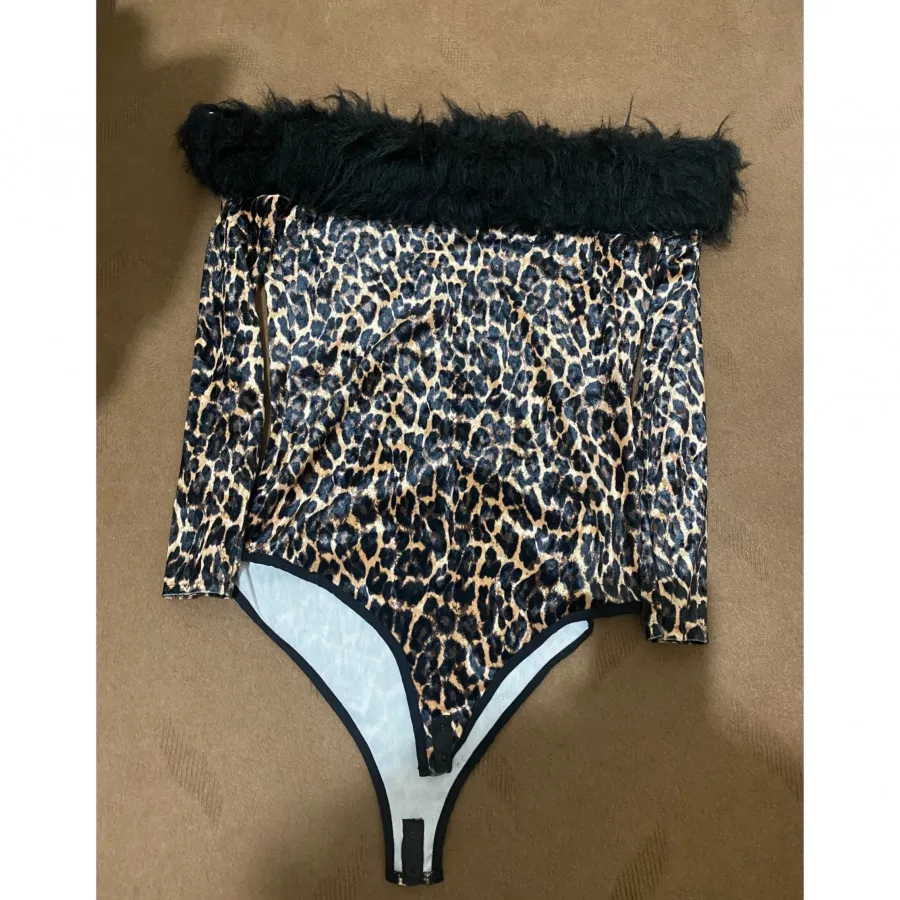 بلوز پلنگی بادی