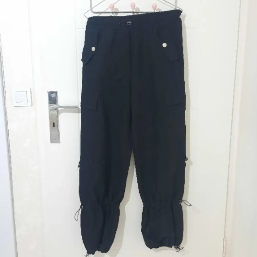 شلوار کارگو مشکی