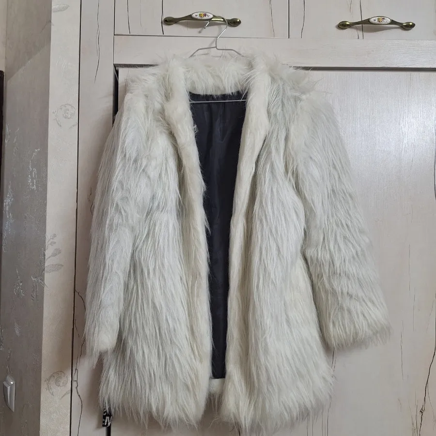 پالتو خز سفید