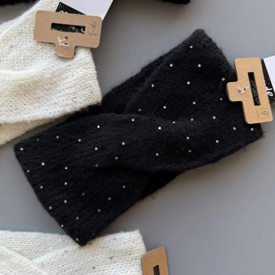 هدبند نگین دار