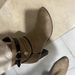 پوتین چرم سیلور