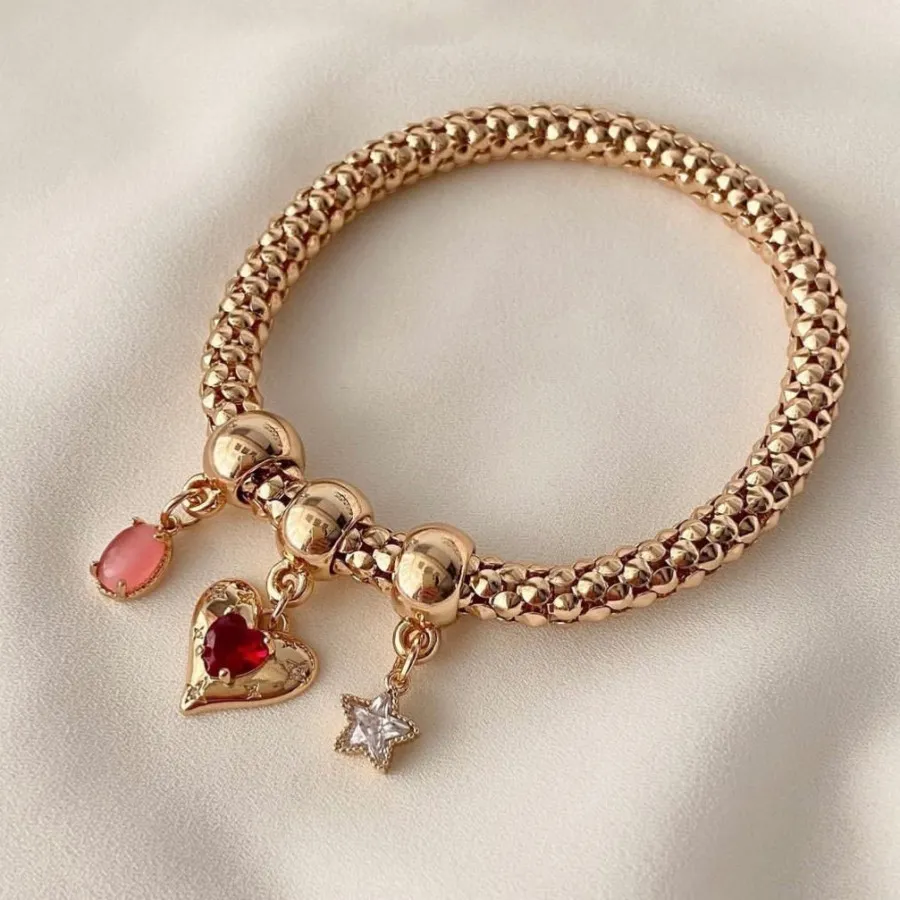 دستبند آبکاری طلا