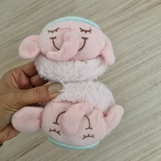 گوش گیر صورتی فیلی