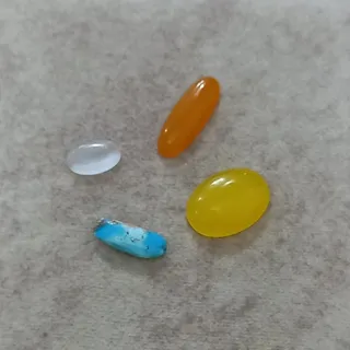 سنگ عقیق و فیروزه اصل