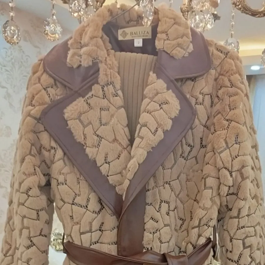 پالتو چرم ترکیبی ترند سال