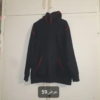 هودی مشکی عین نو عرض 59