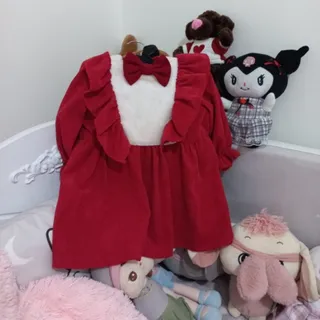 پیراهن یلدایی همراه هد ست