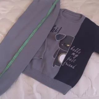 بلوز شلوار بافت