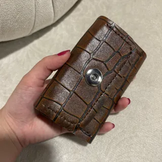 کیف کارت چرم دست دوز