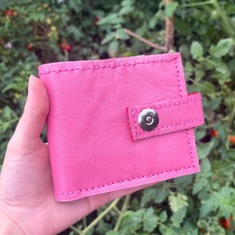 کیف پول چرم دست دوز