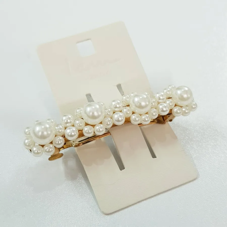 گیره مو کلیپسی مرواریدی