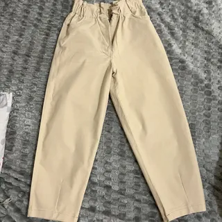 شلوار کتان مام