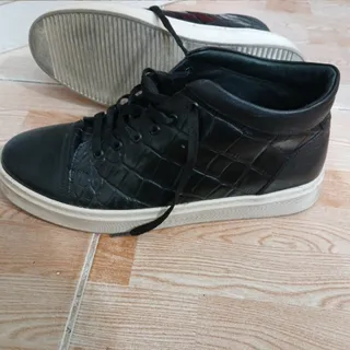 کفش چرم مشکی