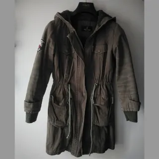 کاپشن پالتو برزنتی کتان