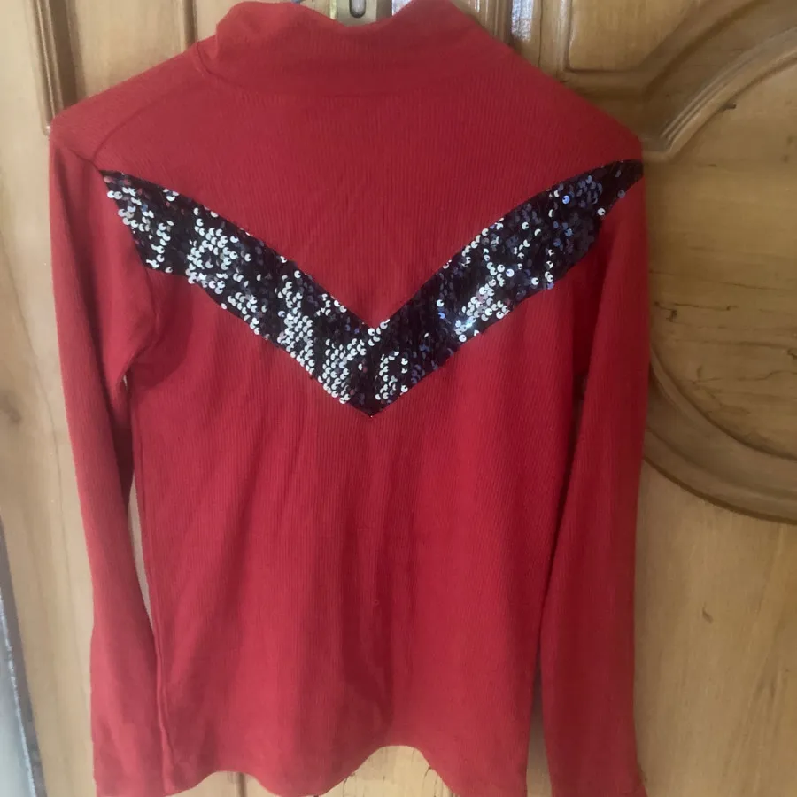 بلوز قرمز فری سایز
