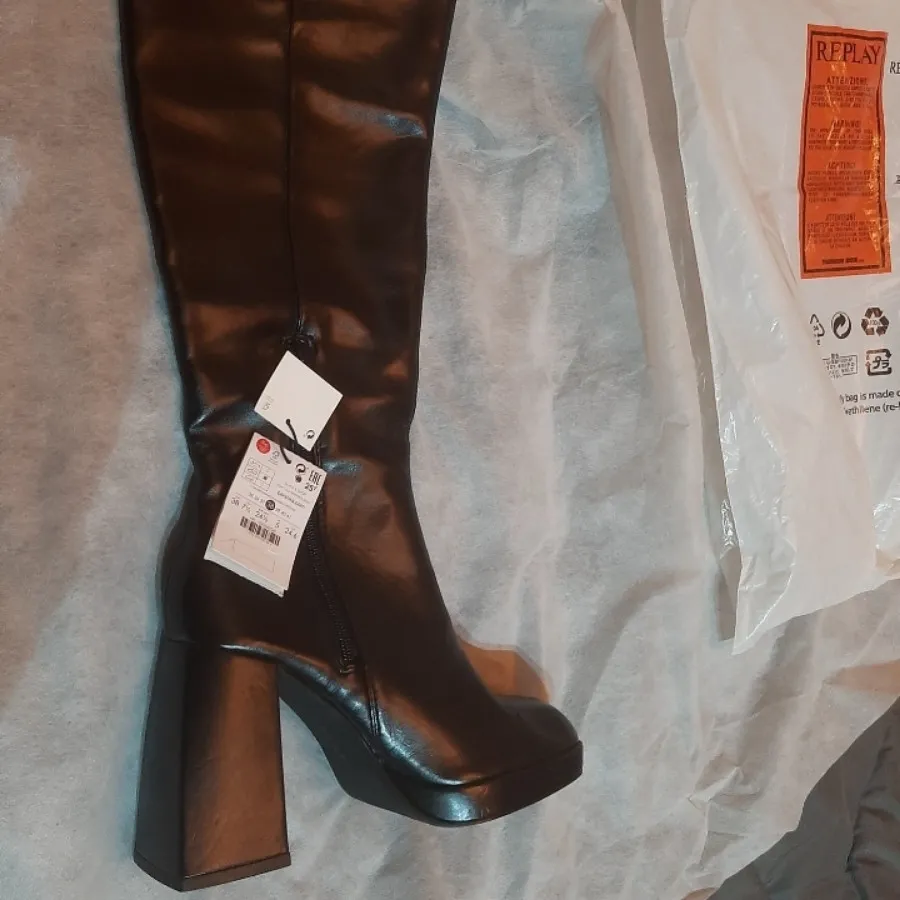 بوت بلند انگلیسی چرم