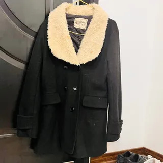 کت خزدار چهار دکمه