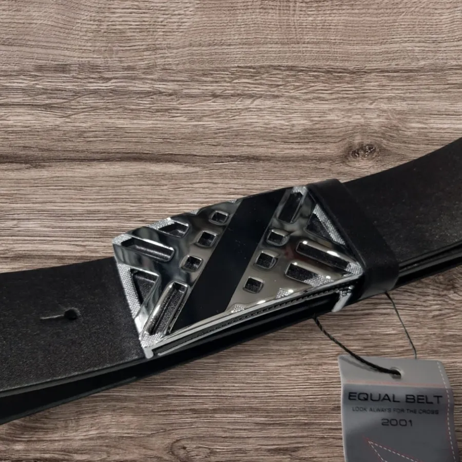 کمربند پلاکی مشکی