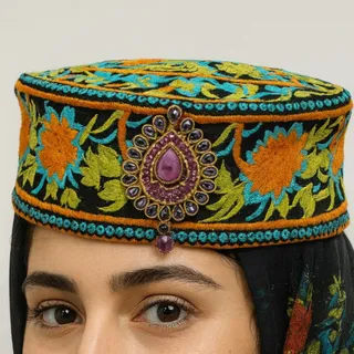 کلاه سوزن دوزی سنتی