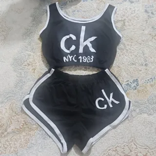 تاپ کراپ و شورت ck