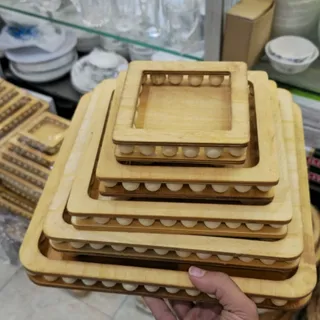 سینی 5تیکه مهره دار