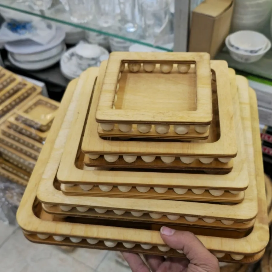 سینی 5تیکه مهره دار