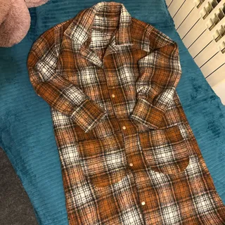 پالتو بلند قهوه ای