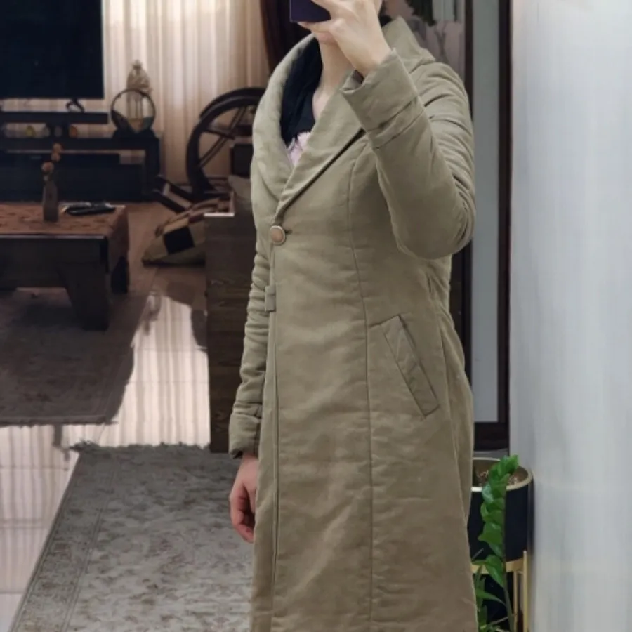 پالتو خاکی بلند