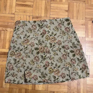 دامن طرح گل