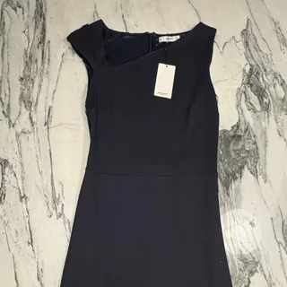 پیراهن منگو سرمه ای