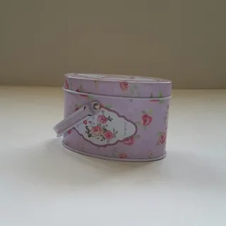 جعبه فلزی بیضی